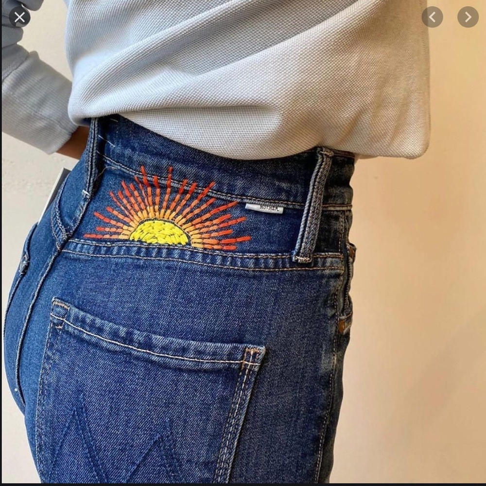 Mother The Tomcat Jeans - Size 28 - Roasting Nuts - Picture 6 of 10